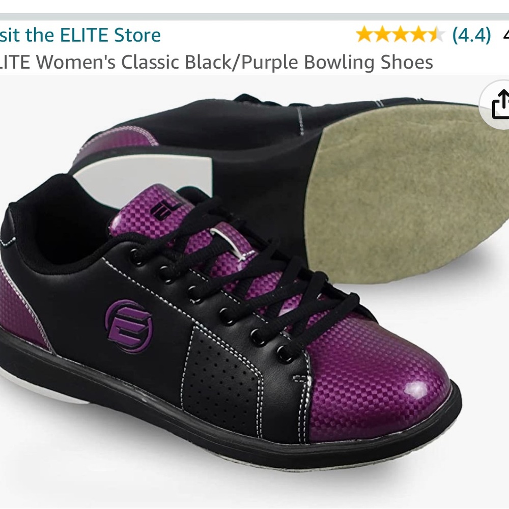 New in box Elite bowling shoes
